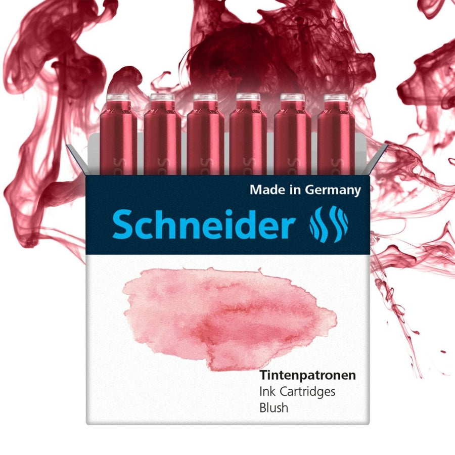 Fountain Pen Ink Cartridges Pastel - Schneider - Blush - Schneider