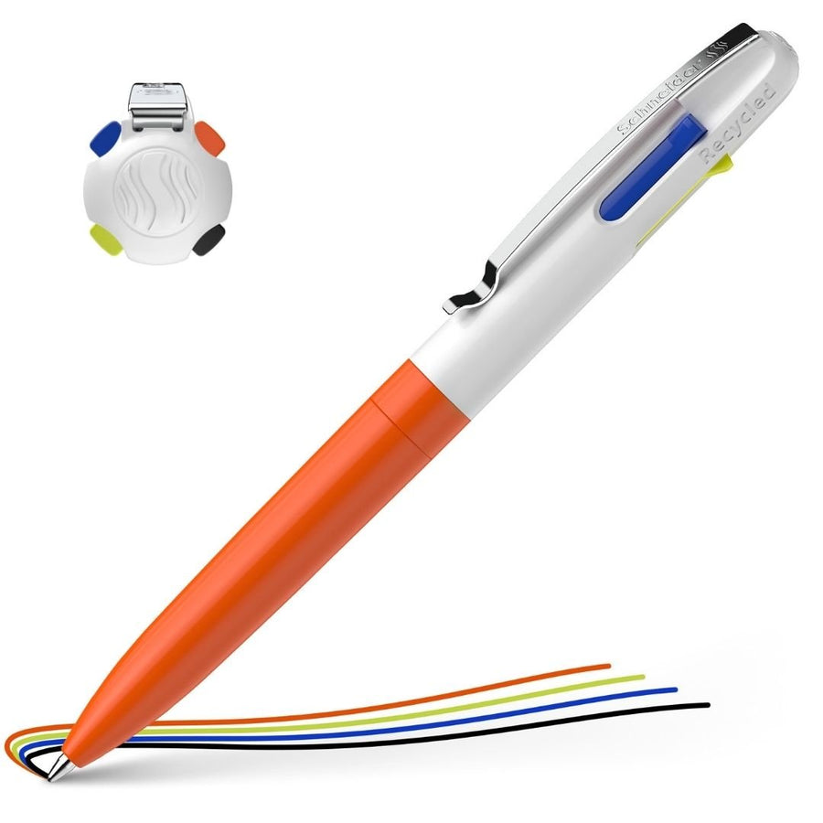 Four Colour Pen - Take 4 Neon - Neon Orange - Schneider