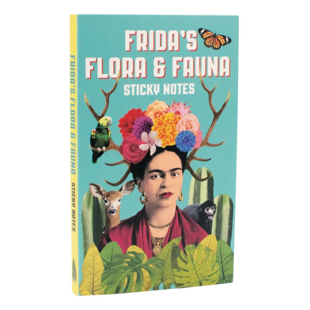 Frida Kahlo Sticky Notes Tri-Fold - The Unemployed Philosophers Guild