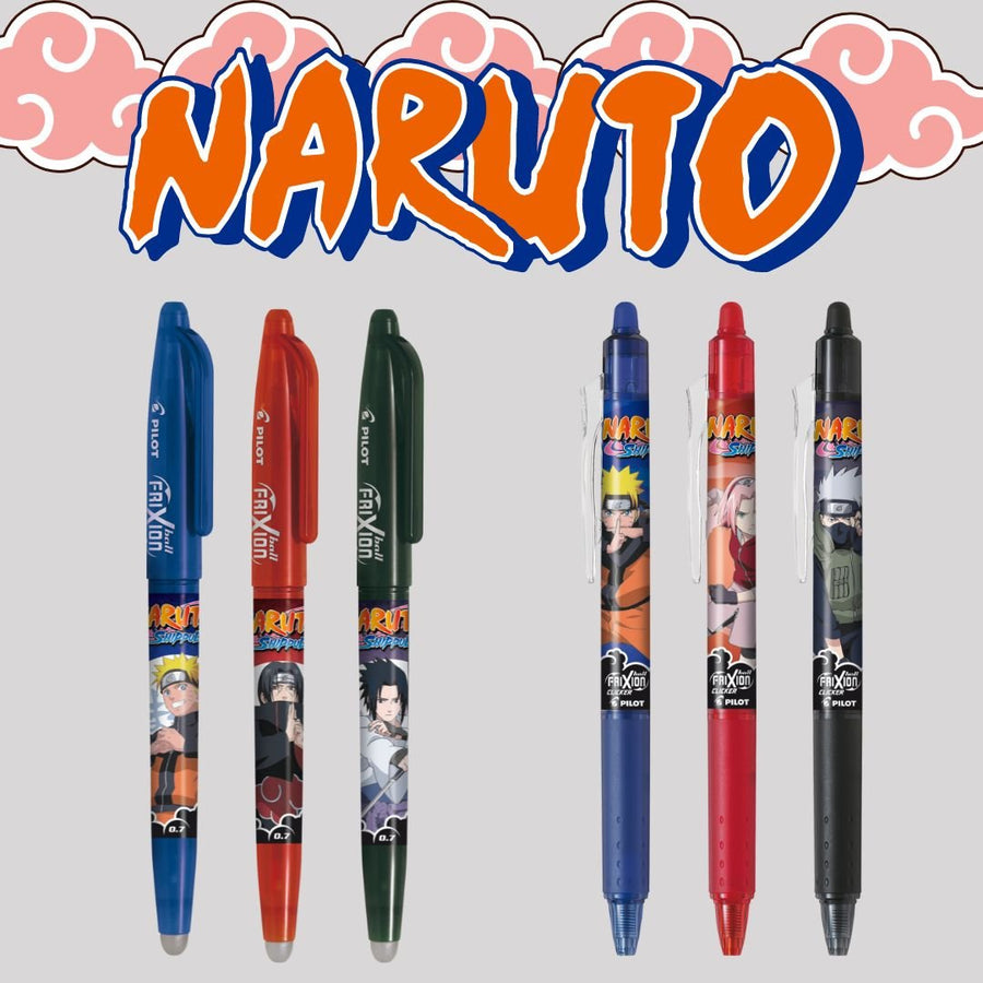 Naruto FriXion Ball Clicker 0.7mm-Pens-Pilot-Naruto Blue