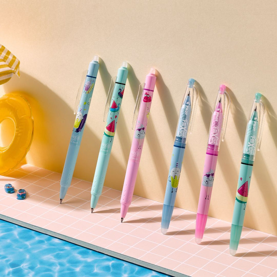 FriXion Ball Erasable Pens Pool Party 0.7mm - Pastel Green - Pilot