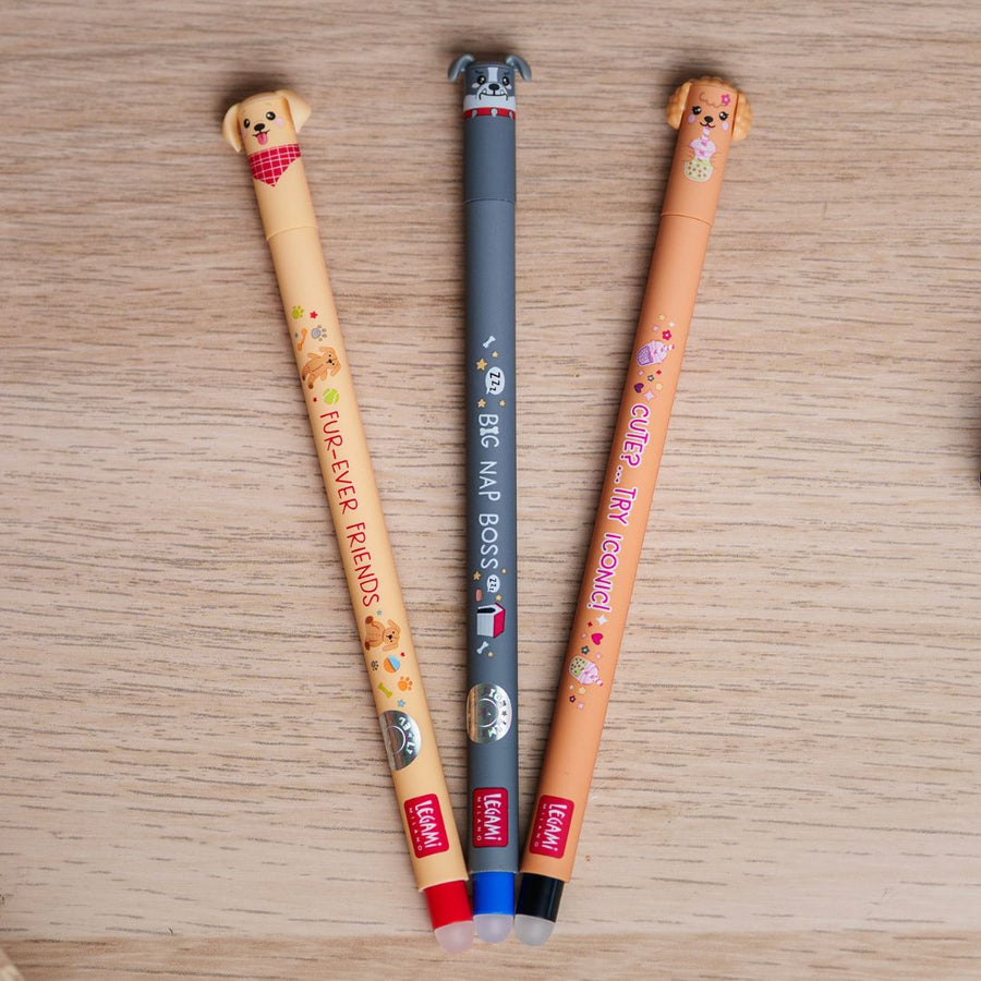 Fur - ever Friends Legami Erasable Pens Limited Edition - Legami