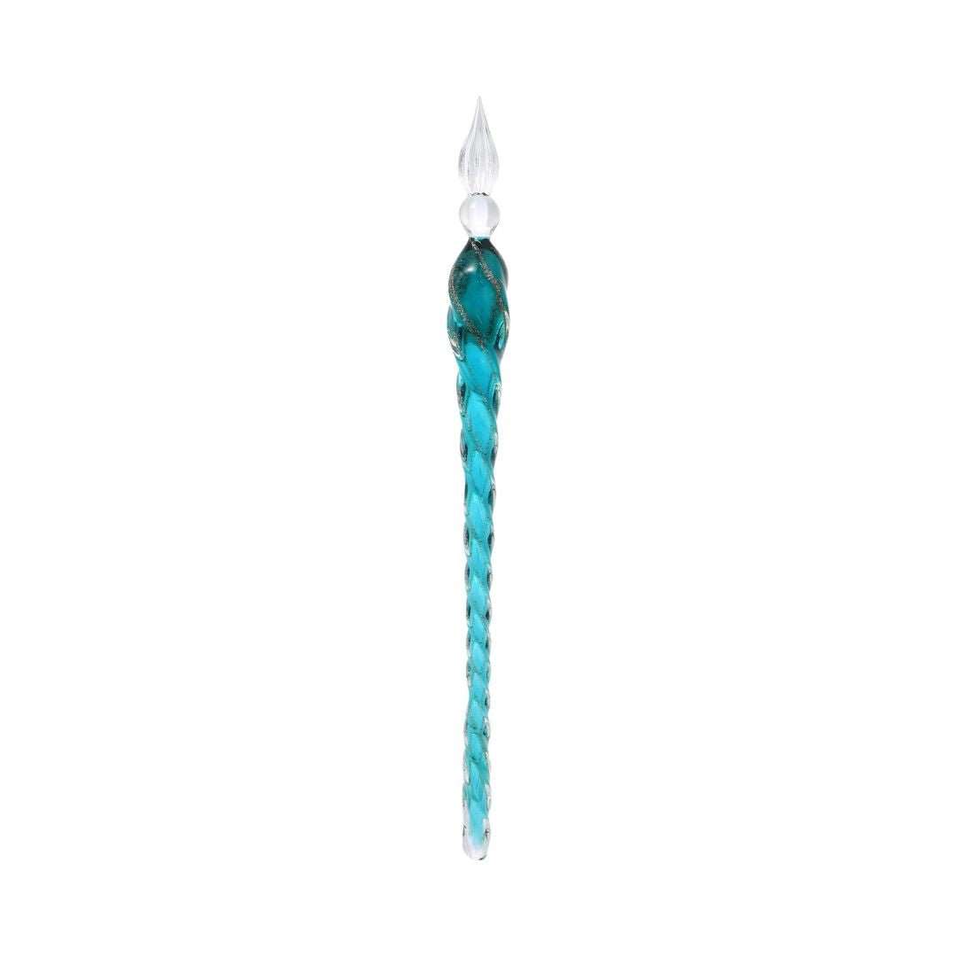 Glass Dip Pen Twist - Clear Green - Teranishi Guitar
