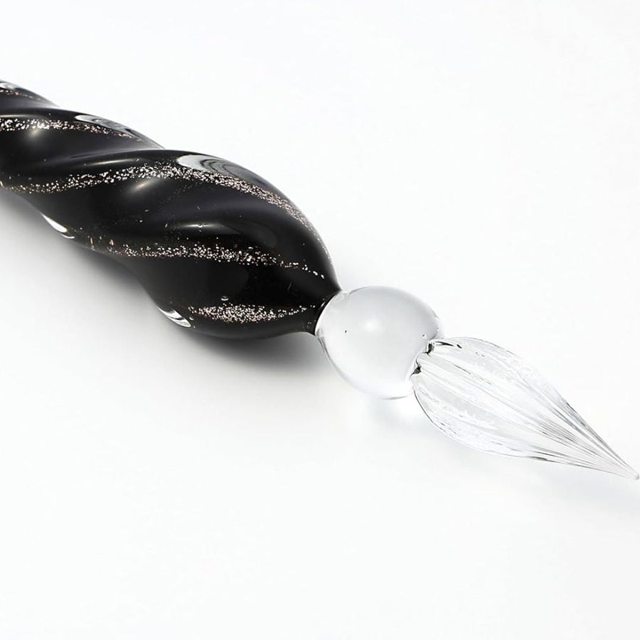 Glass Dip Pen Twist - Jet Black - Teranishi Guitar