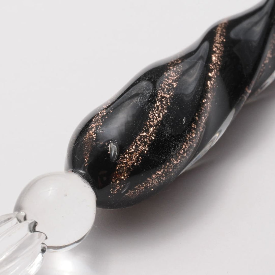 Glass Dip Pen Twist - Jet Black - Teranishi Guitar