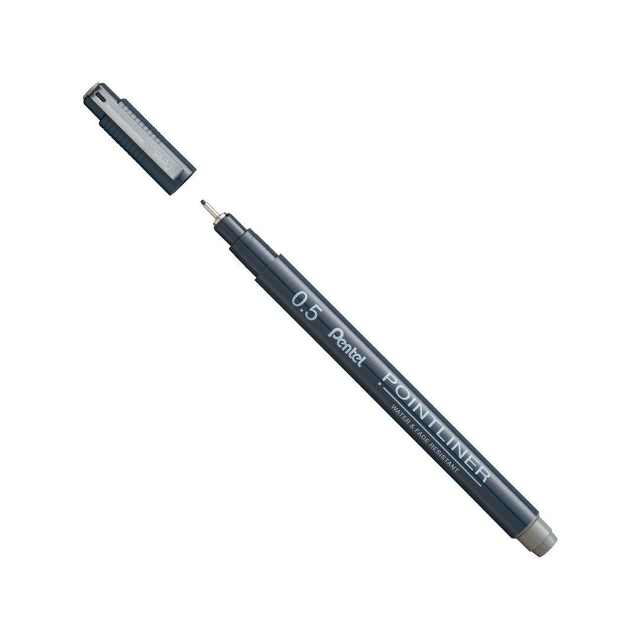 Grey Pentel Pointliner 0.5 S20P-Pens-Pentel-