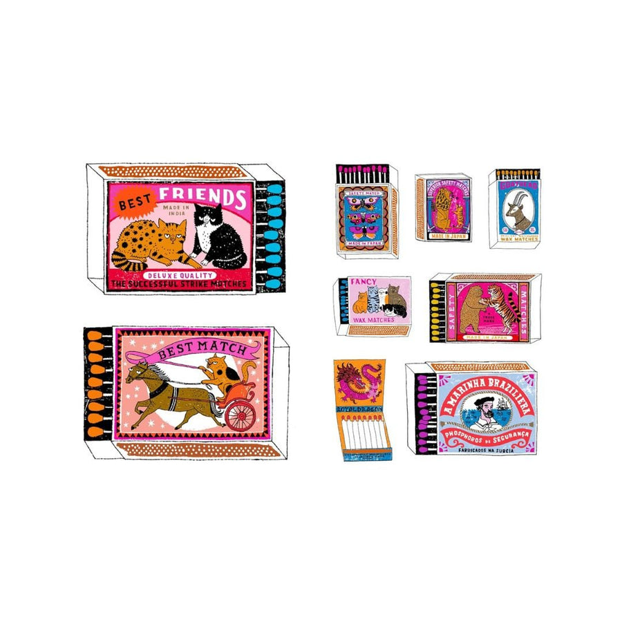 Grumpy Cats And Other Stuff - A Little Sticker Book - Charlotte Farmer - Skittledog