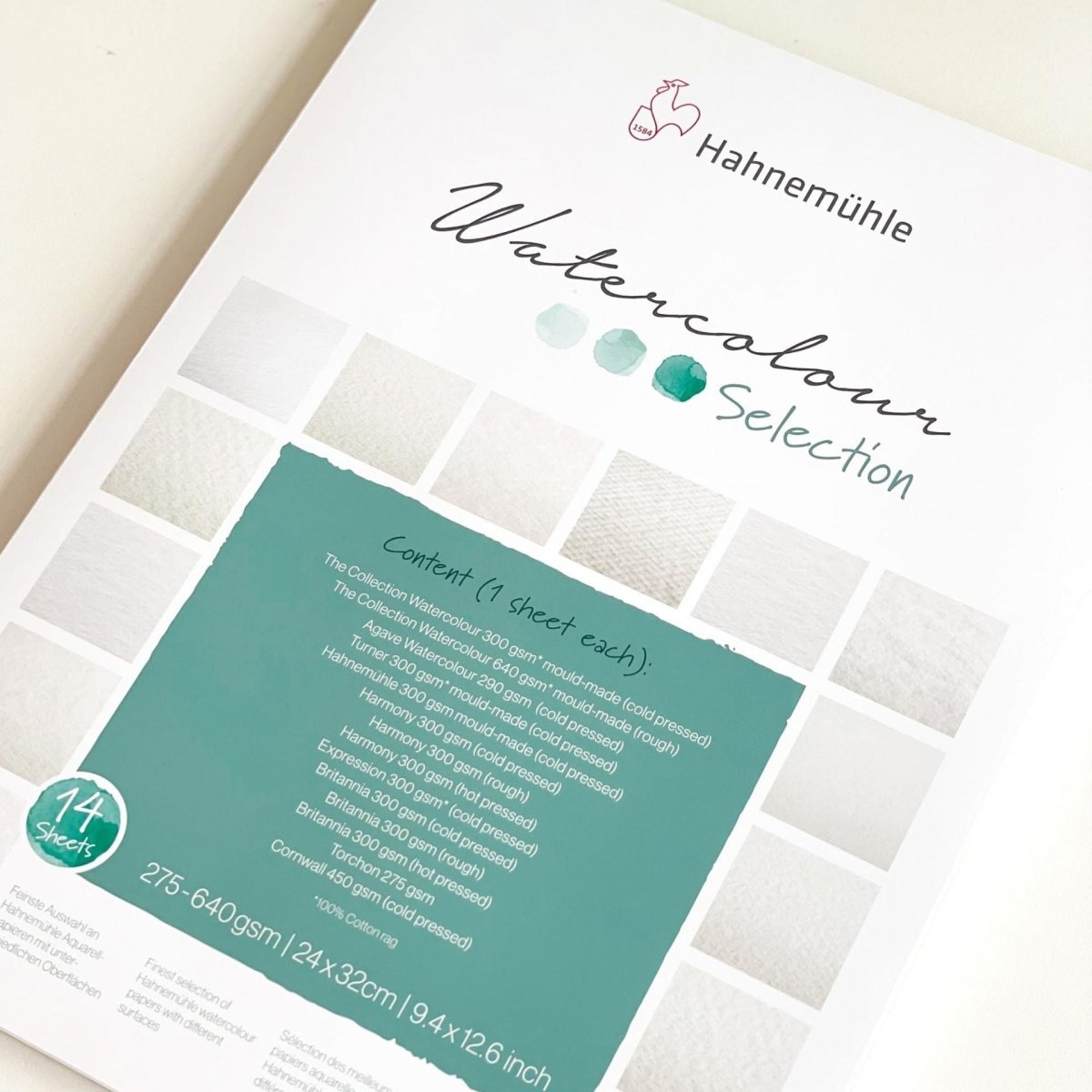 Hahnemühle Watercolour Selection Pad - Hahnemüehle