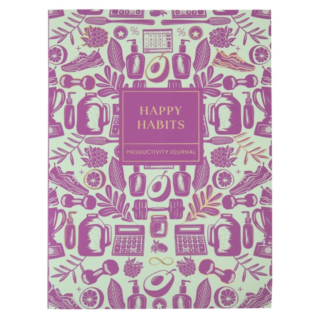 Happy Habits Guided Productivity Journal - Portico Designs