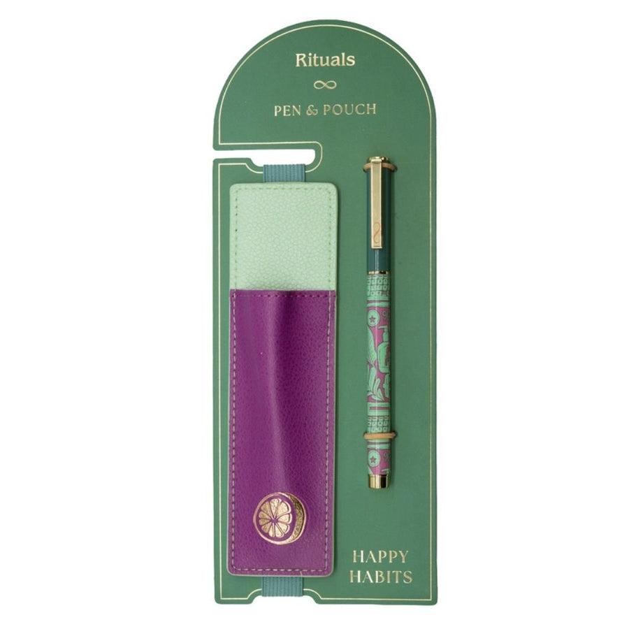 Happy Habits Pen and Pouch Set - Portico Designs