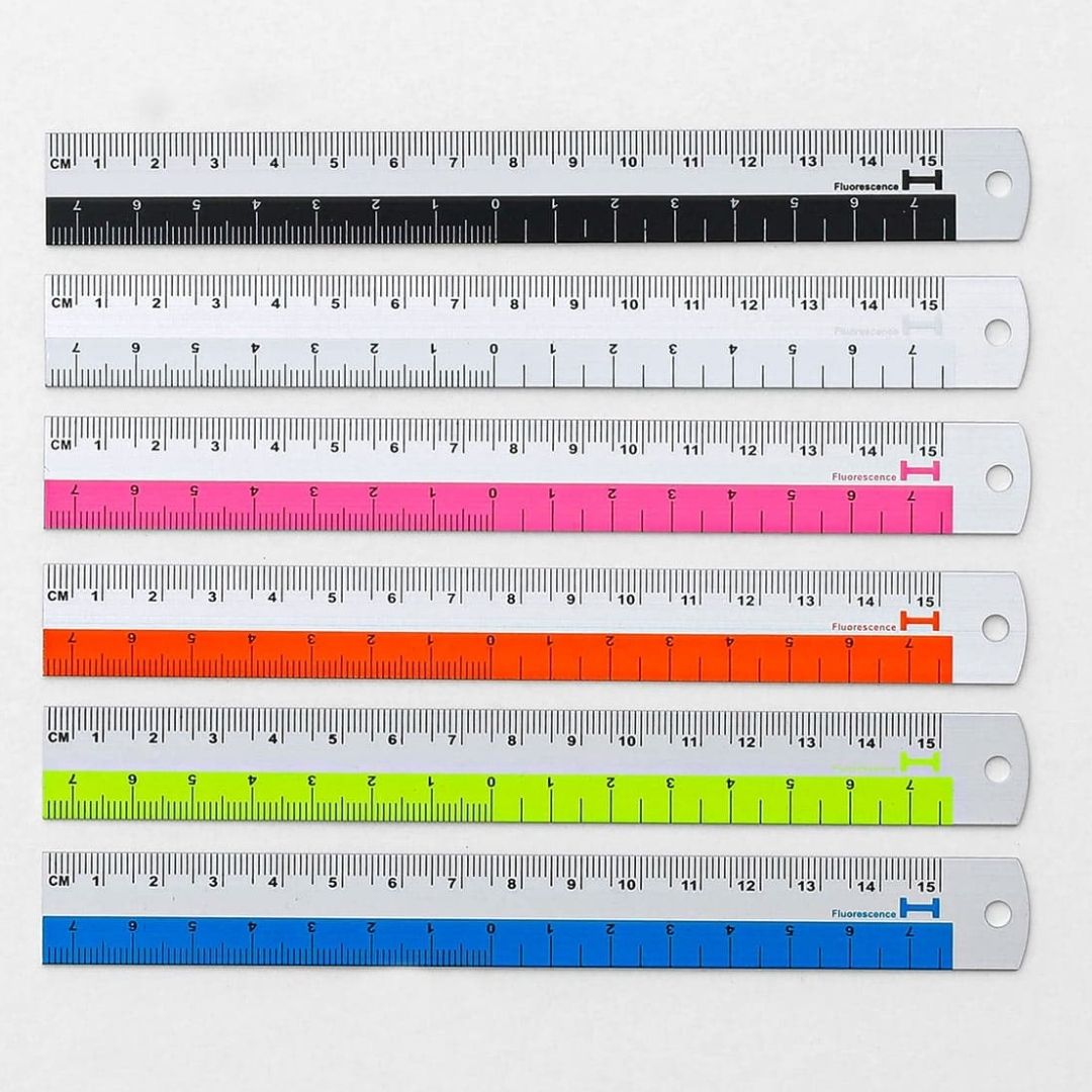 Hightide Aluminium Ruler - Black - Hightide