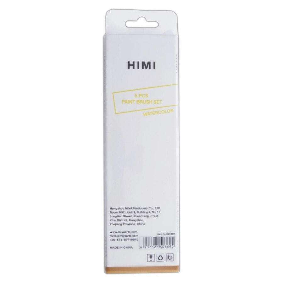 Himi Watercolour Brushes Set of 5 - Grey - Himi