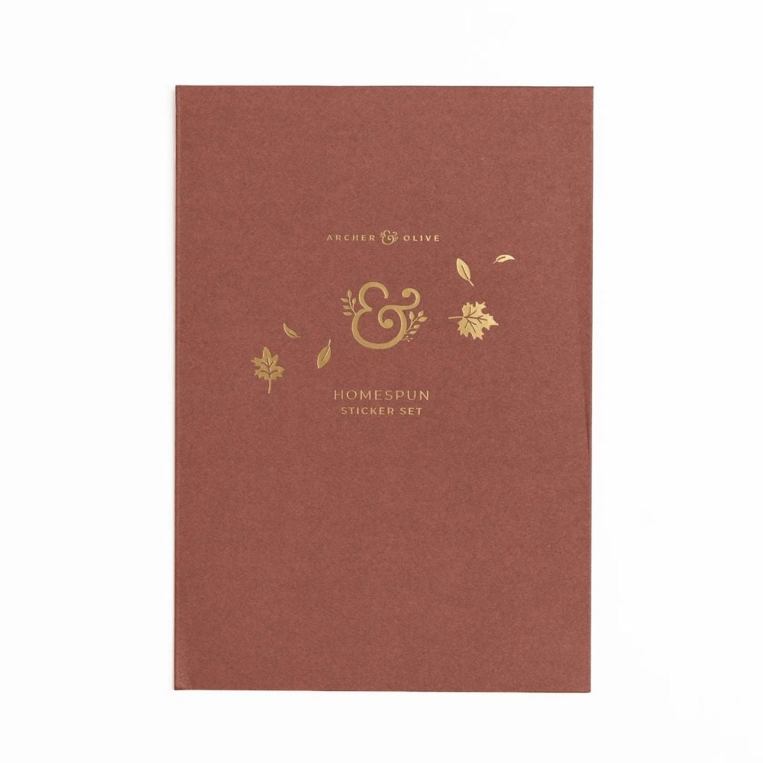 Homespun Sticker Set - Archer & Olive