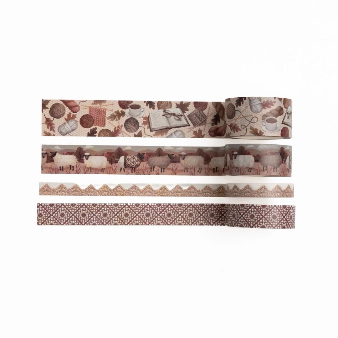 Homespun Washi Tape Set - Archer & Olive