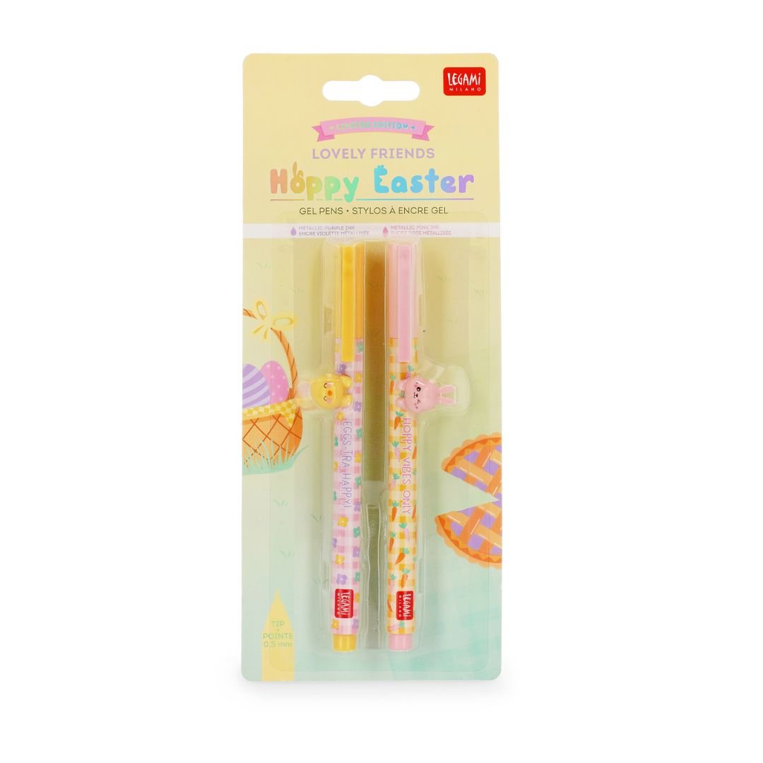 Hoppy Easter 2026 Legami Lovely Friends Gel Pens - Legami