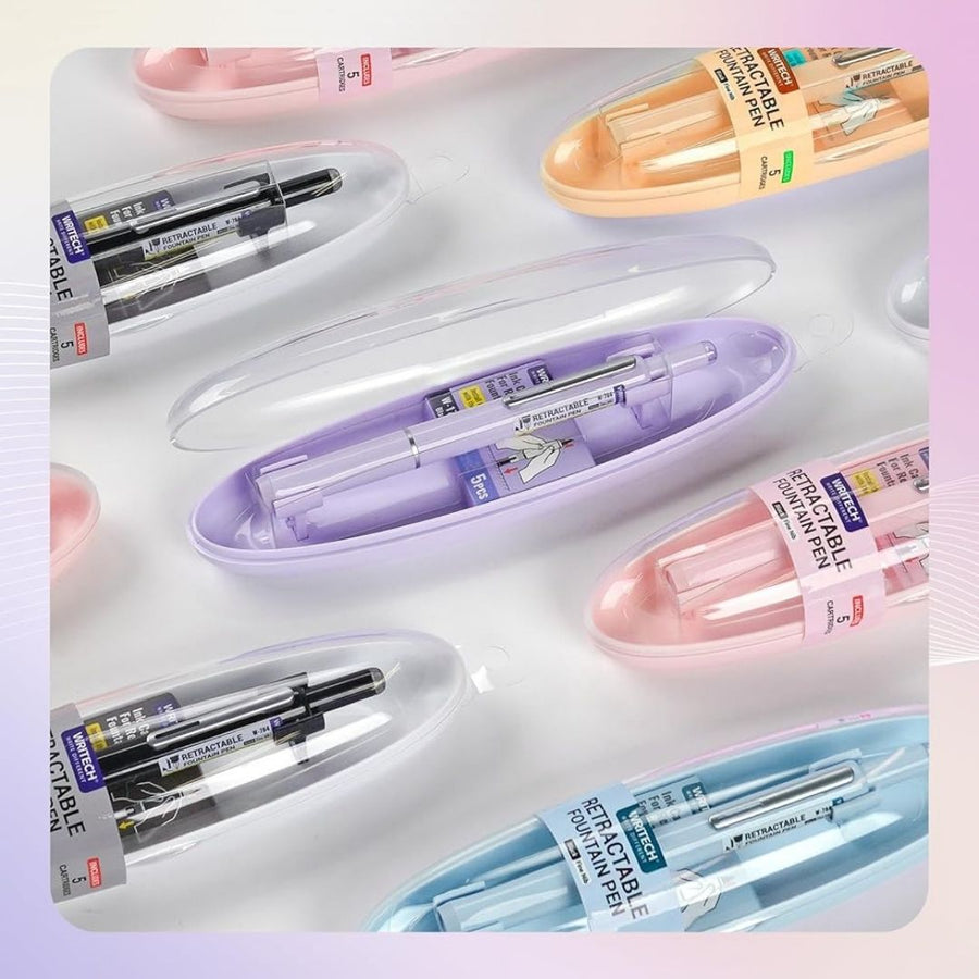 Ink Cartridges for WRITECH Retractable Pens-Ink Cartridges-Writech-Black