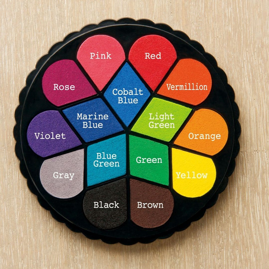 Irodori Stamp Pad Bouquet - Shachihata