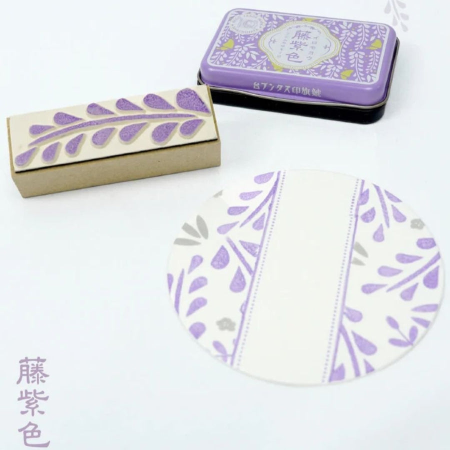 Iromoyo 1925 Anniversary Ink Pads - Dark Red - Shachihata