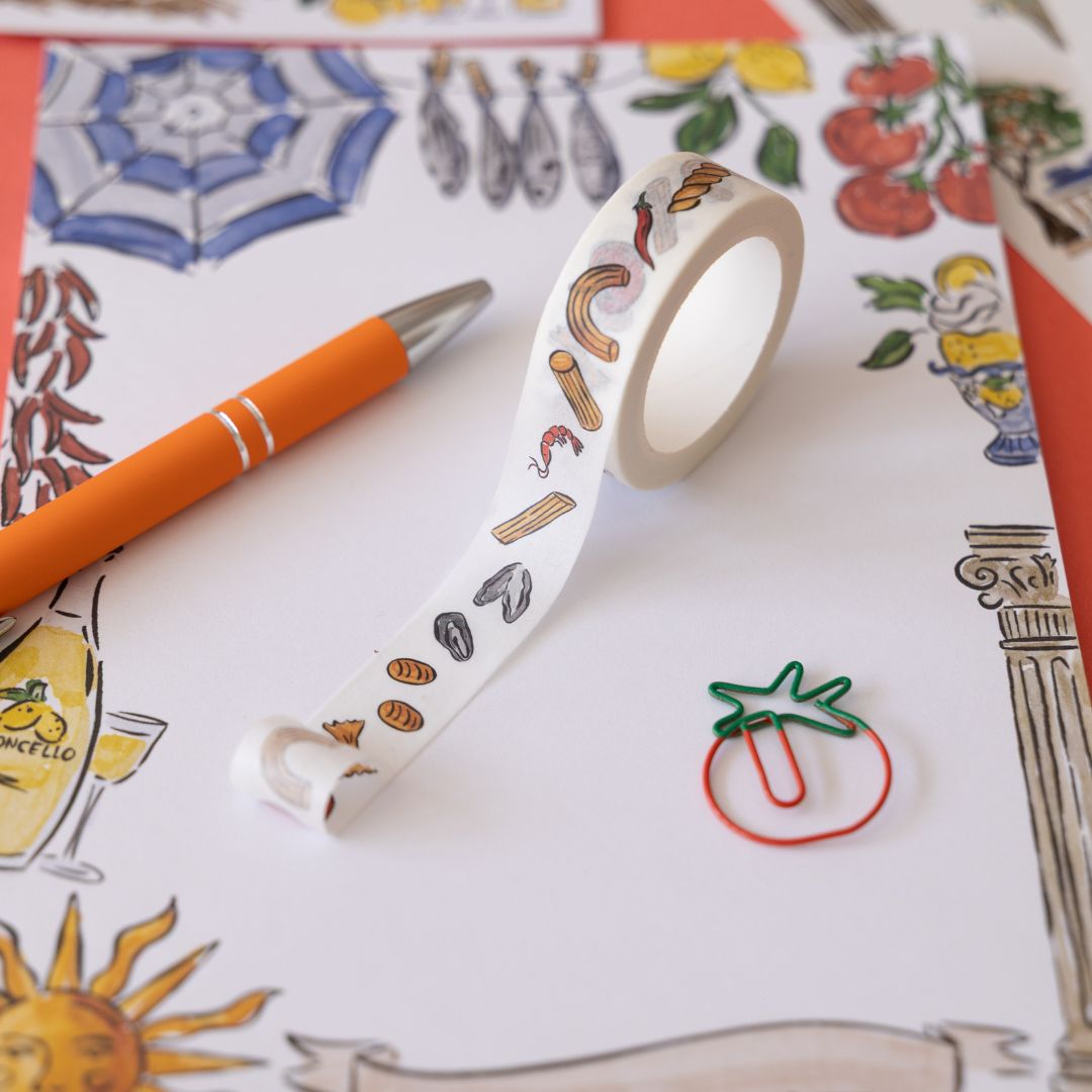 Italian Summer 15mm Washi Tape - Under the Rowan Trees