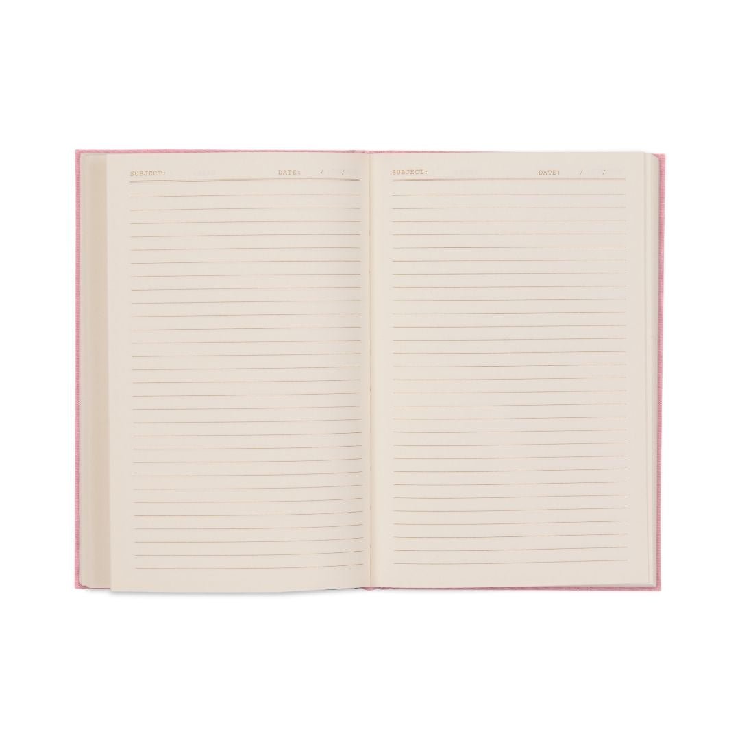 Bookcloth Lined Journal-Notebooks-Designworks Collective-The Very Tired Woman