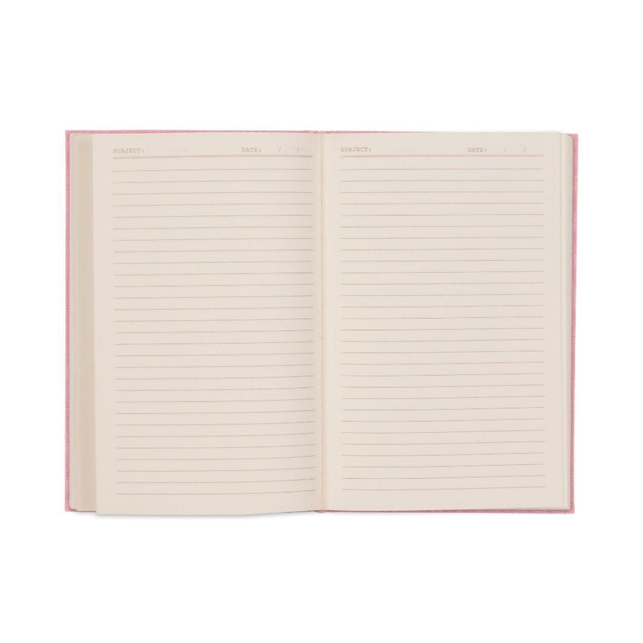 Bookcloth Lined Journal-Notebooks-Designworks Collective-The Very Tired Woman