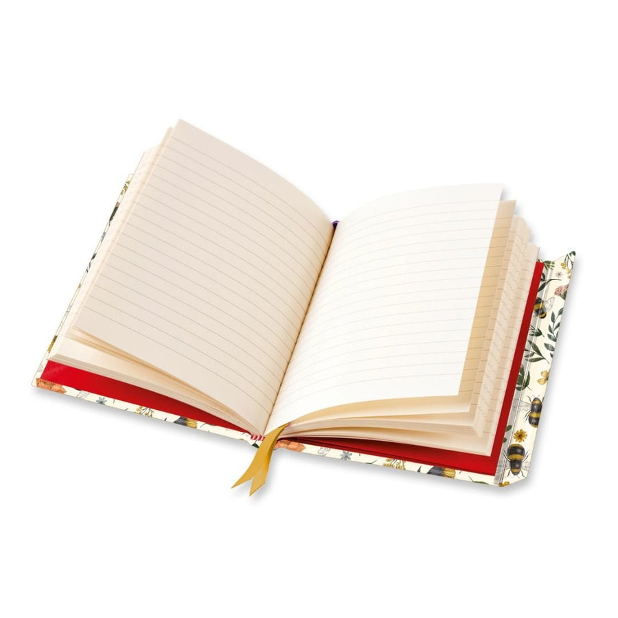 Jade Mosinski: Garden Bees A5 Lined Journal - Flame Tree - Flame Tree