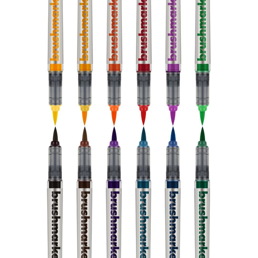 Karin Brushmarker Pro 12 Basic Colours - Karin