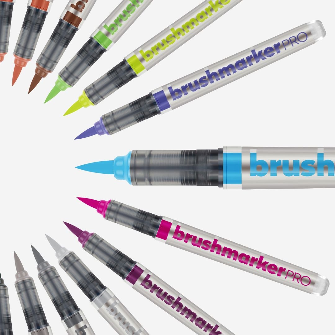 Karin Brushmarker Pro - Colourful Brush Pens-Pens-Karin-Sulphur Yellow