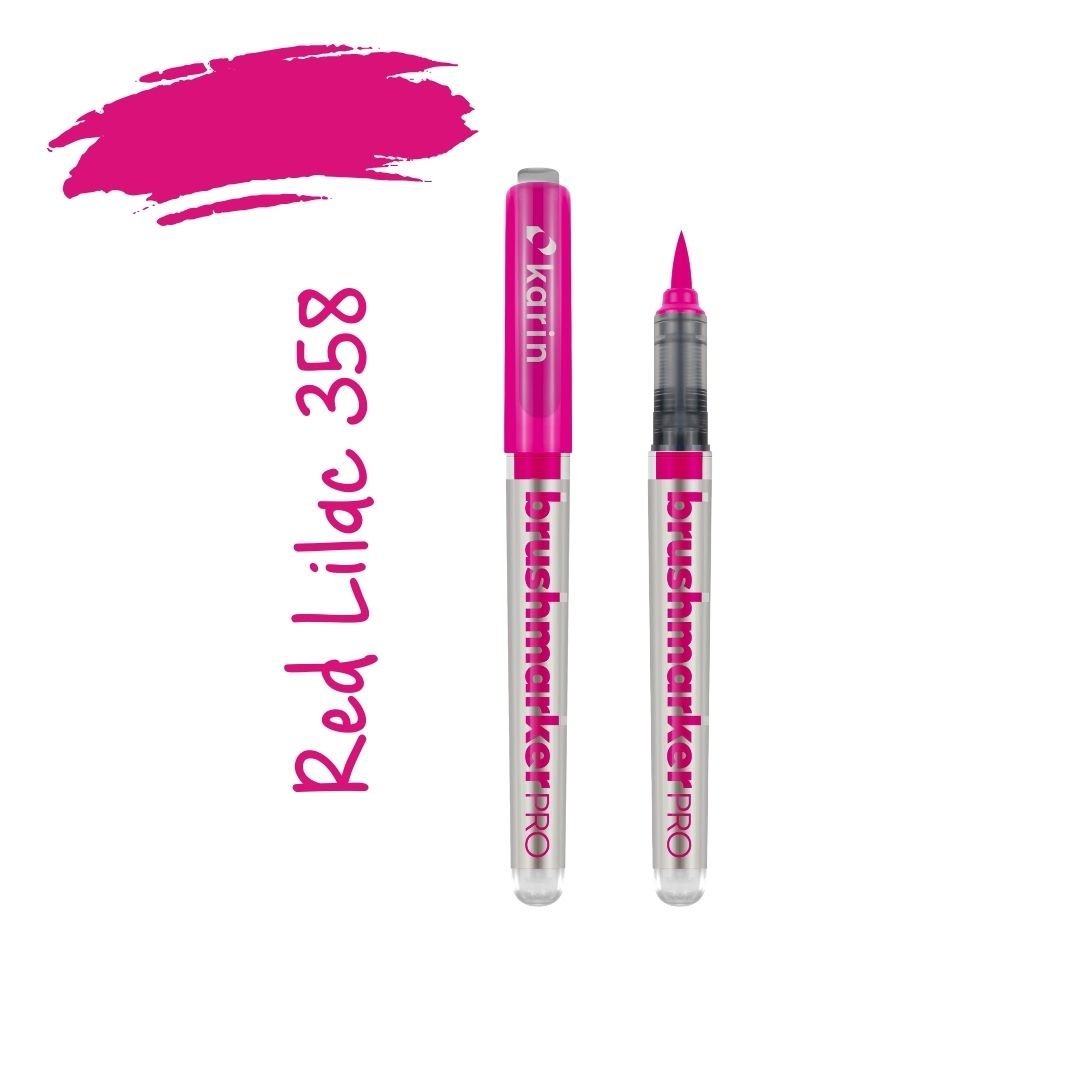 Karin Brushmarker Pro - Colourful Brush Pens-Pens-Karin-Red Lilac