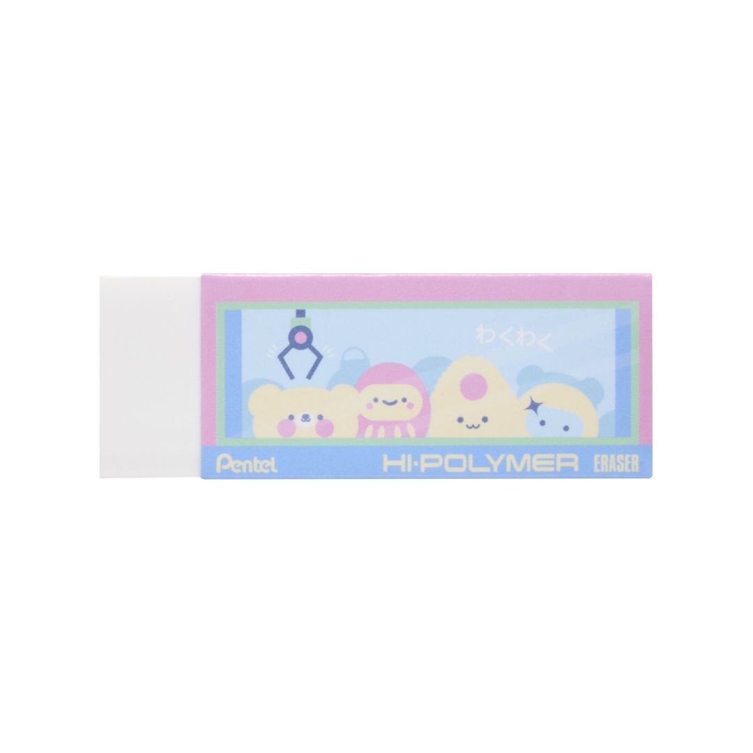 Kawaii Station Hi-Polymer Erasers - Pentel - Waku Waku - Pentel