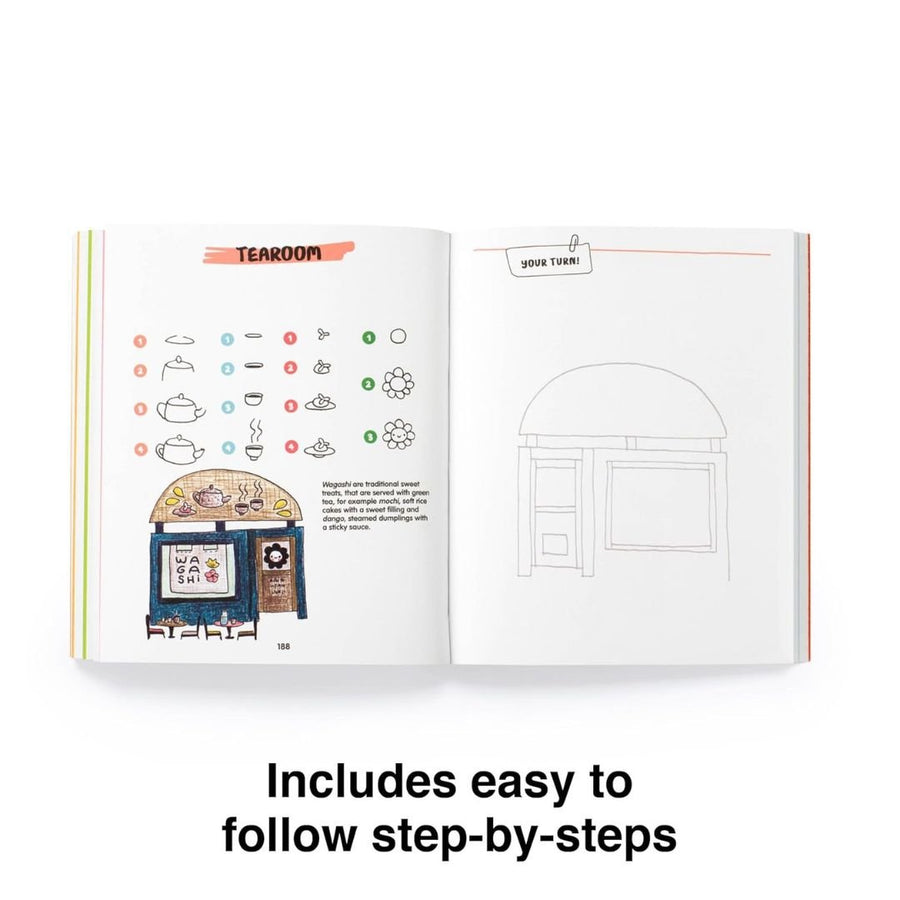 Kawaii! Step - by - step Guide to Cute Japanese Drawing - Skittledog
