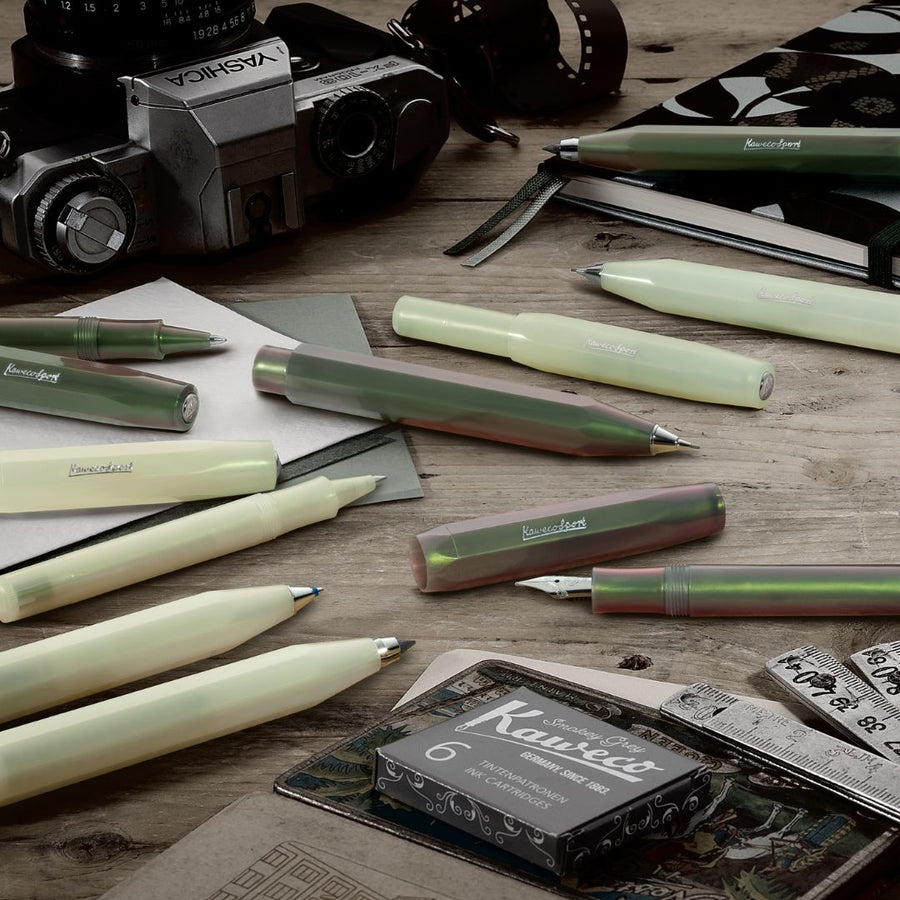 Kaweco Lunar Sport Fountain Pen Shadow Green - Extra Fine - Kaweco