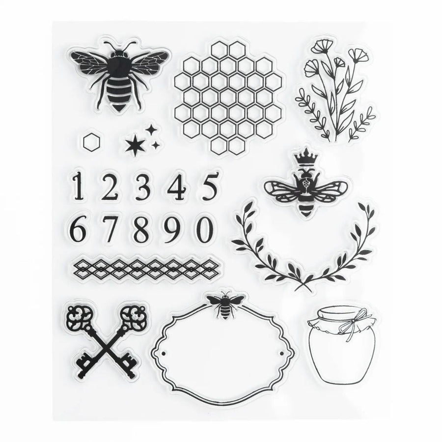 Keeper of the Bees Acrylic Stamps - Archer & Olive