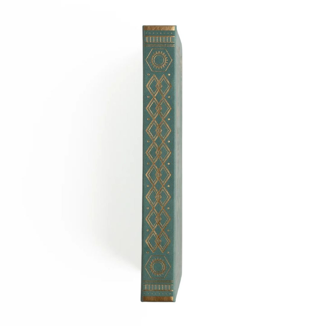 Keeper of the Bees in Soft Teal Luxury Journal Archer & Olive - A5 Dot Grid - Archer & Olive