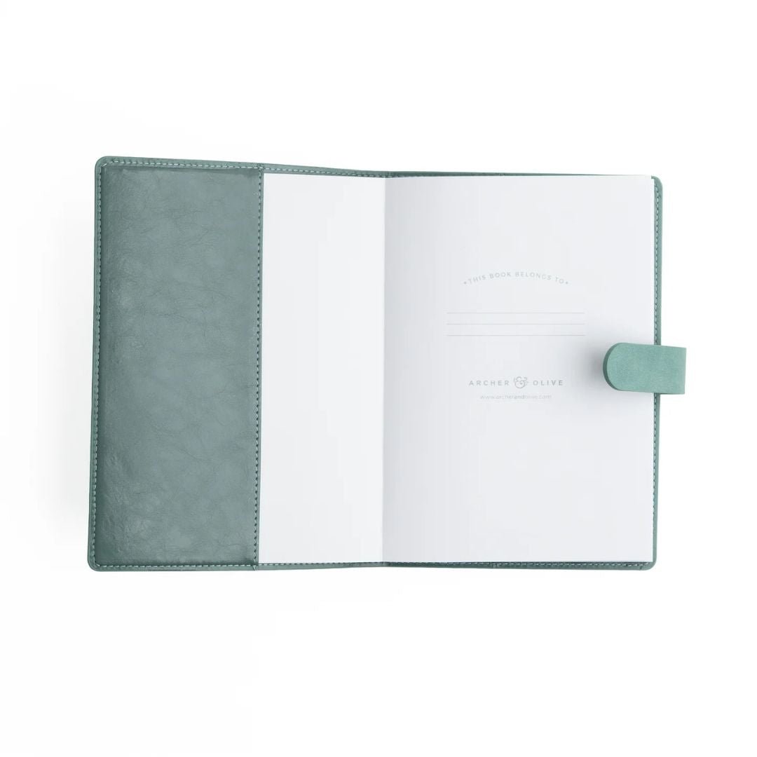 Keeper of the Bees in Teal A5 Everyday Deluxe System Archer & Olive - Archer & Olive