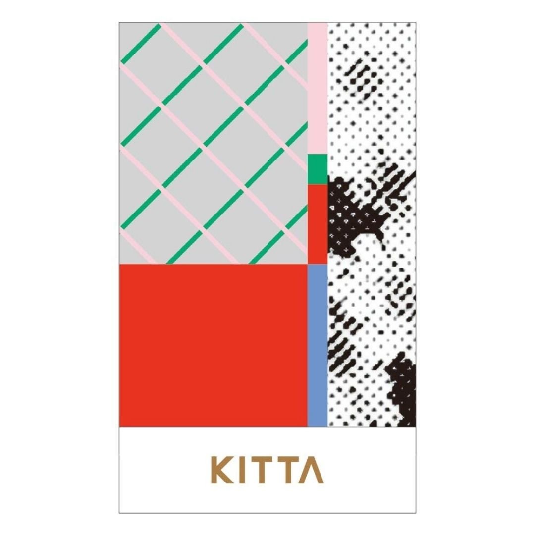 KITTA Basic Fragments Washi Paper Strips - King Jim