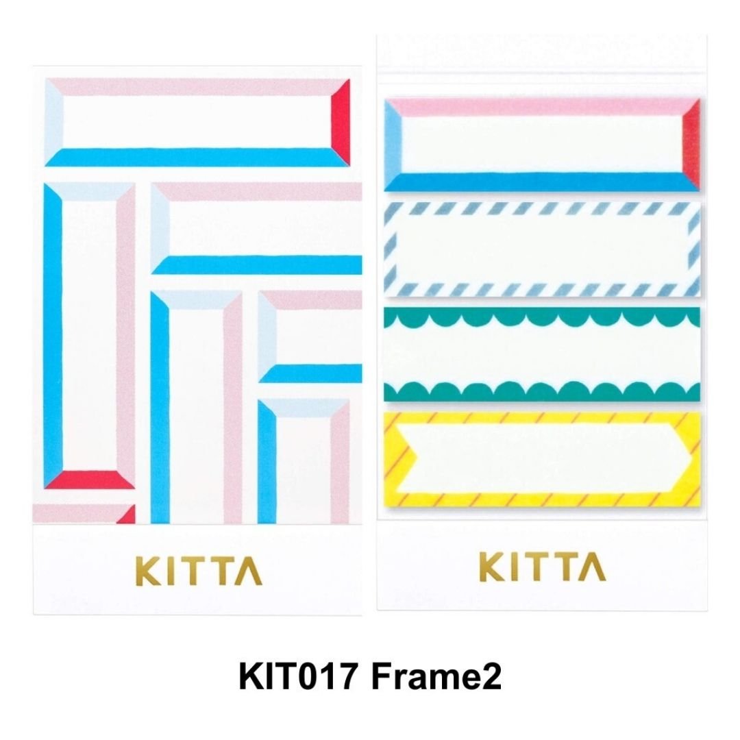 KITTA Basic Frame Washi Paper Strips - King Jim