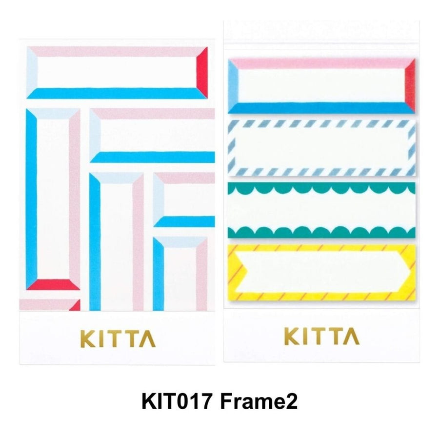 KITTA Basic Frame Washi Paper Strips - King Jim