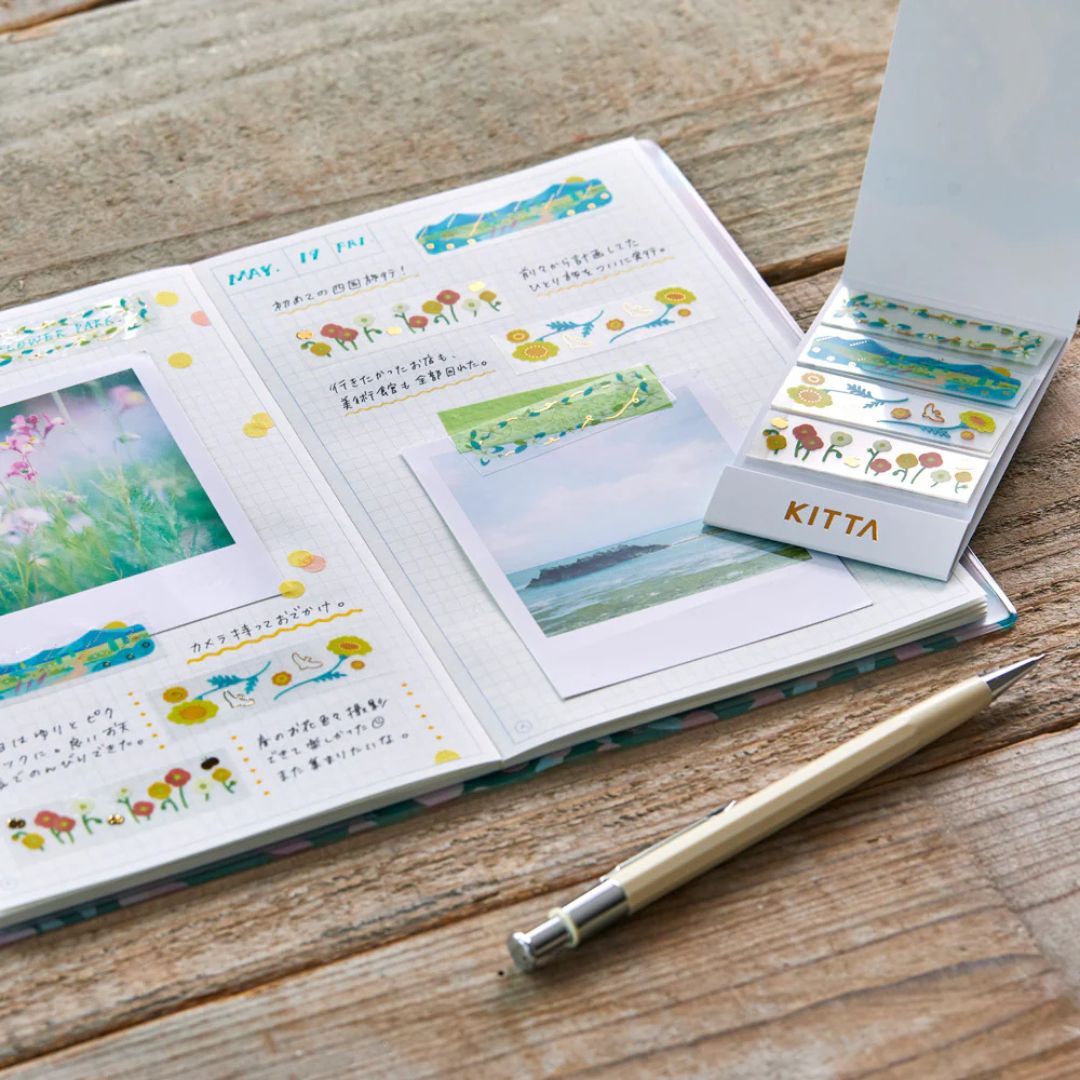 KITTA Clear Drop Washi Tape Strips-Washi Tape-King Jim-