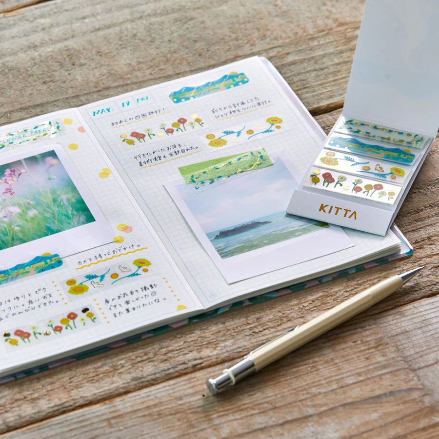 KITTA Clear Drop Washi Tape Strips-Washi Tape-King Jim-