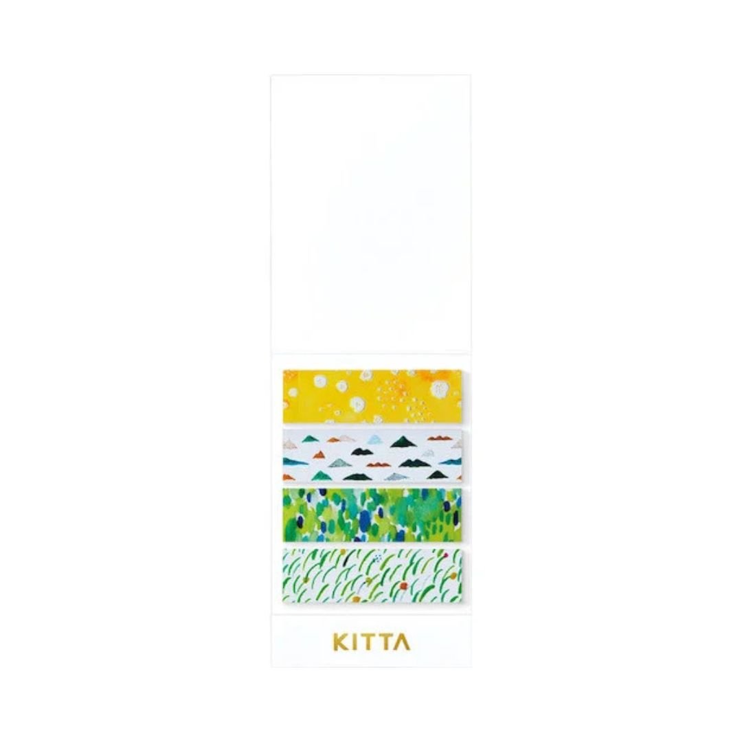 KITTA Clear Mountain Belt Washi Tape Strips - King Jim