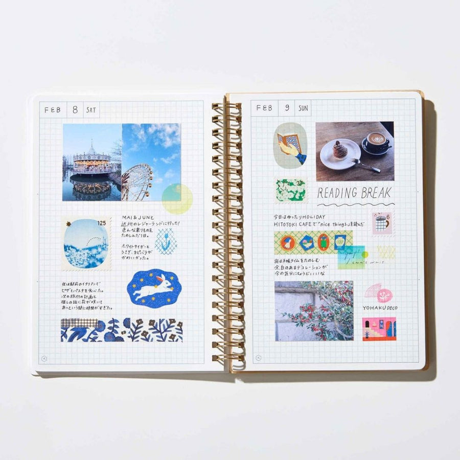 KITTA Collage Watercolour Washi Paper Strips - King Jim