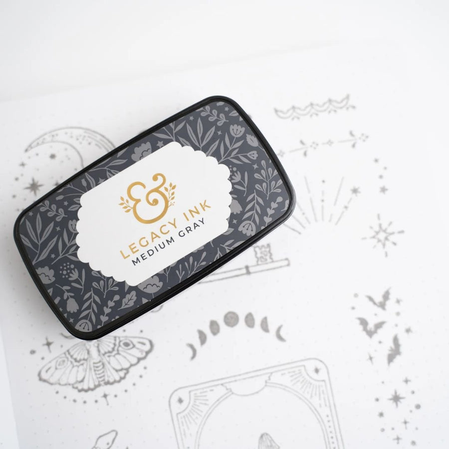 Legacy Ink Pad Medium Grey - Archer & Olive - Archer & Olive