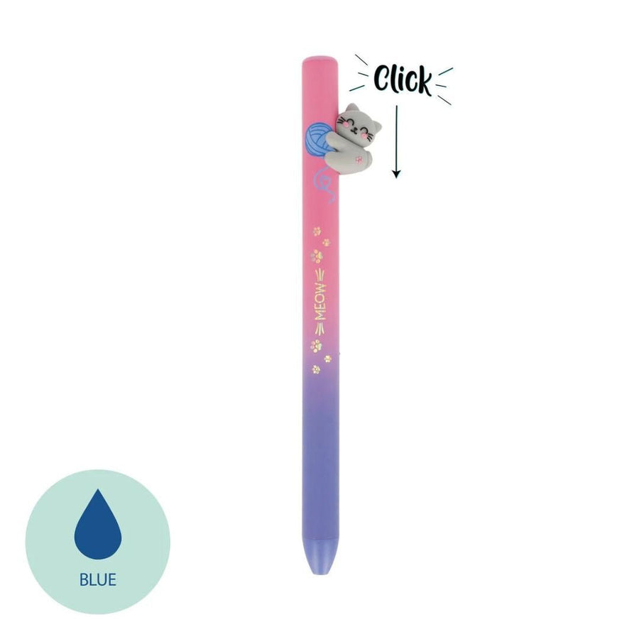 Legami Retractable Ballpoint Pens - Free Hugs - Kitty - Legami