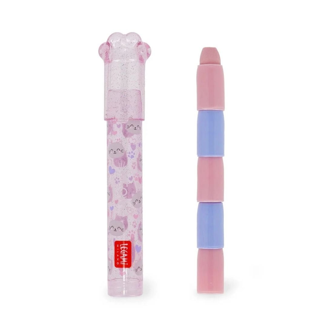 Legami Stackable Erasers - Meow - Legami