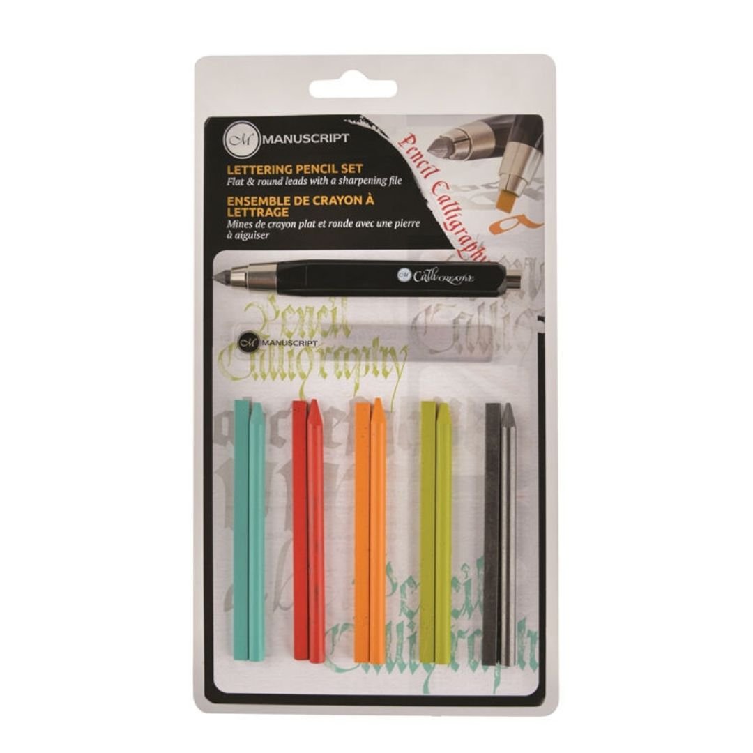 Lettering Pencil Set - Manuscript