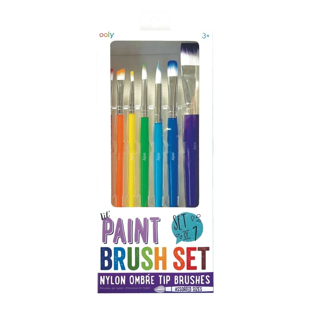 Lil' Paint Brushes Set of 7 - Ooly