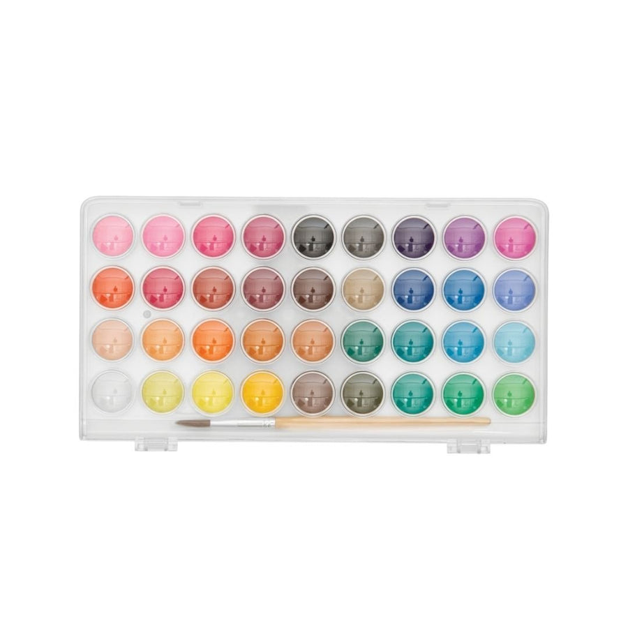 Lil' Watercolour Paint Pods - 36 Colours - Ooly