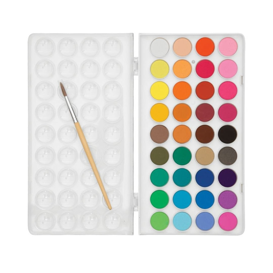Lil' Watercolour Paint Pods - 36 Colours - Ooly