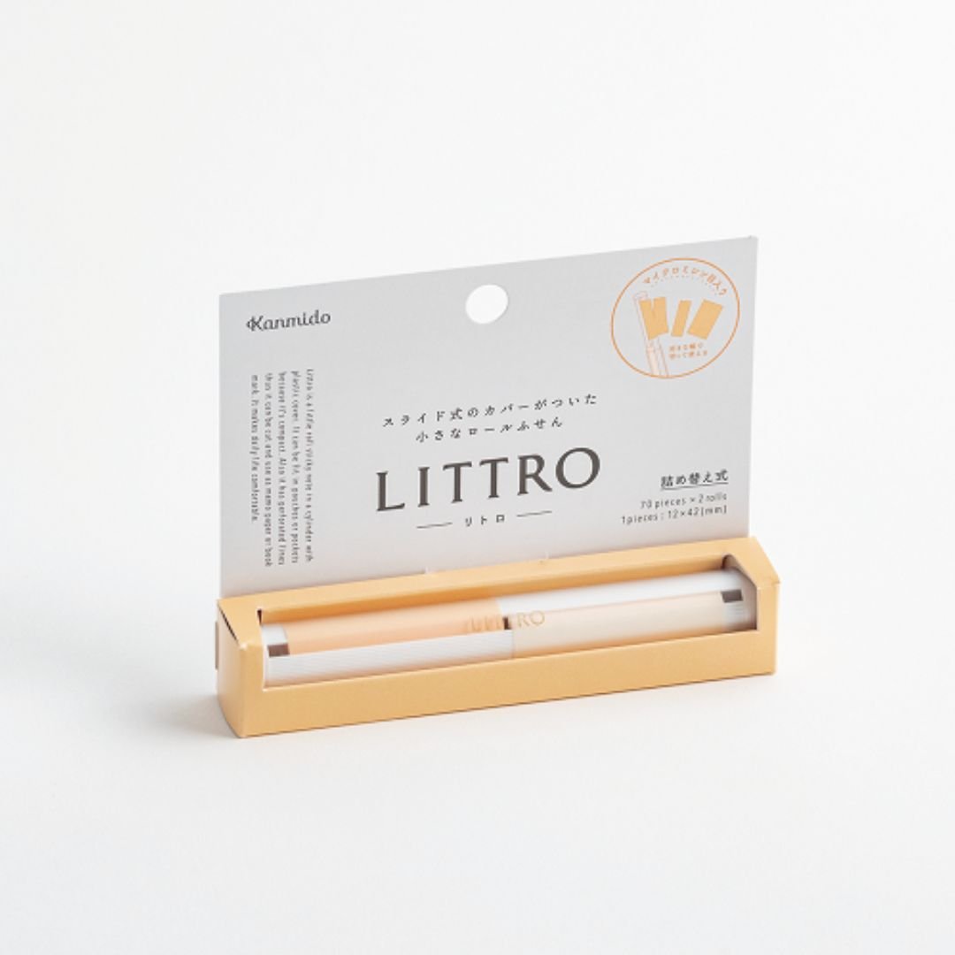 Littro Roller Sticky Notes - Kanmido - Nude - Kanmido